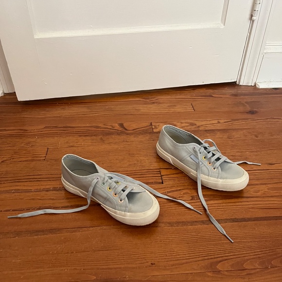 Superga sneakers, light blue canvas, size 38 - Picture 4 of 8